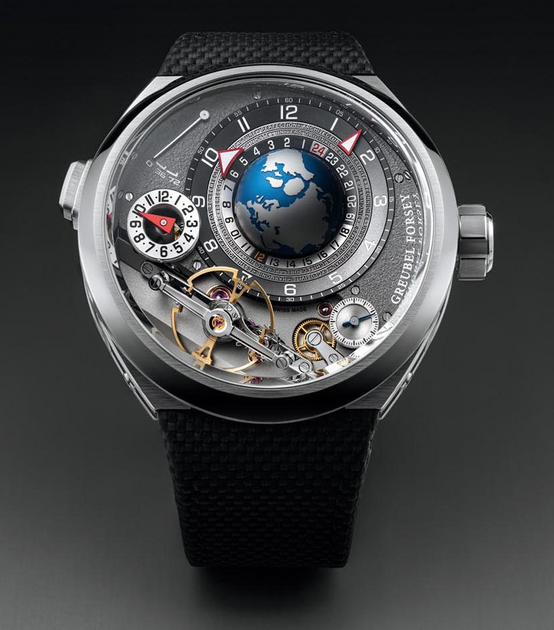 Greubel Forsey GMT Balancier Convexe Artfully Delivers replica watch